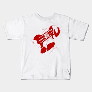 Red Vs Red [ Lupinranger VS Patranger ] Kids T-Shirt